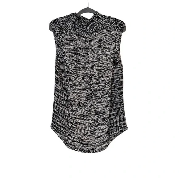 White house black market officer blue/white tank top sweater L NWT - Picture 2 of 5